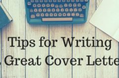 Tips For Writing A Great Cover Letter